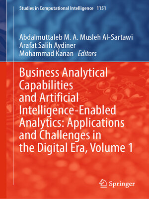 cover image of Business Analytical Capabilities and Artificial Intelligence-Enabled Analytics